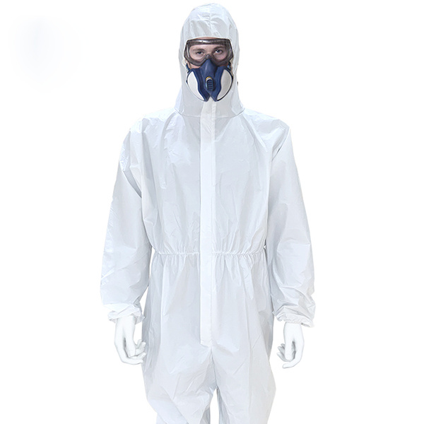 Ce Certified Disposable Work Clothes Isolation Protective Suit for Protective