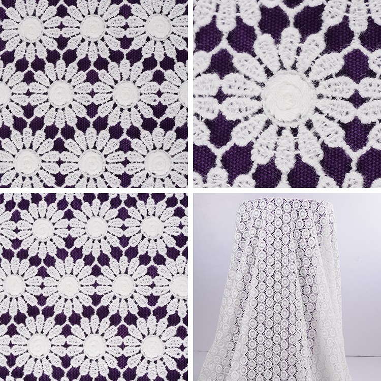 100 cotton lace fabric
