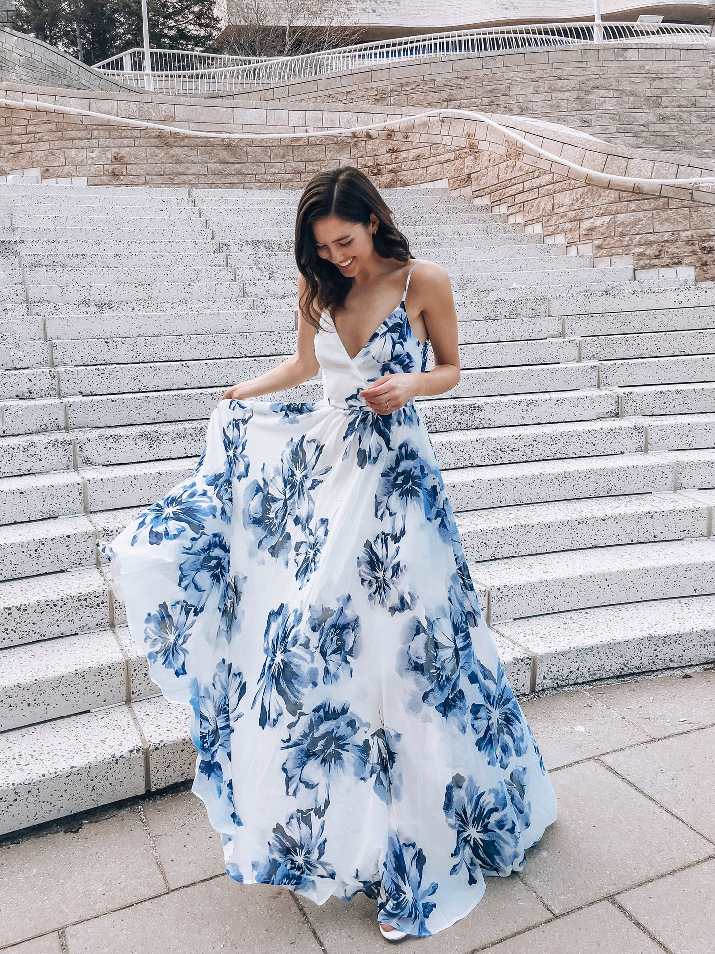 Sling Long Dress