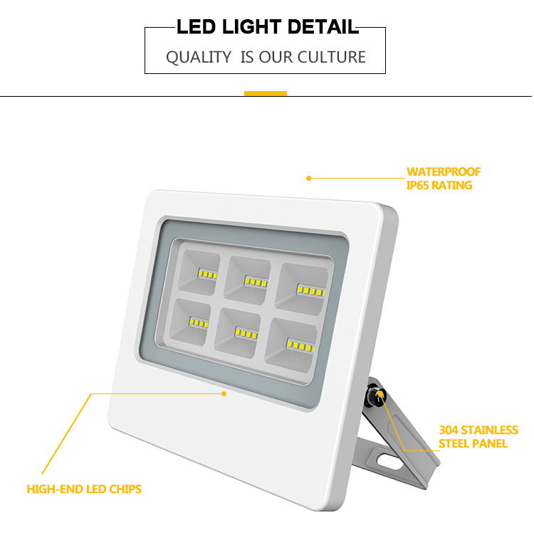 Energy Saving Aluminum Flood lights for outdoor