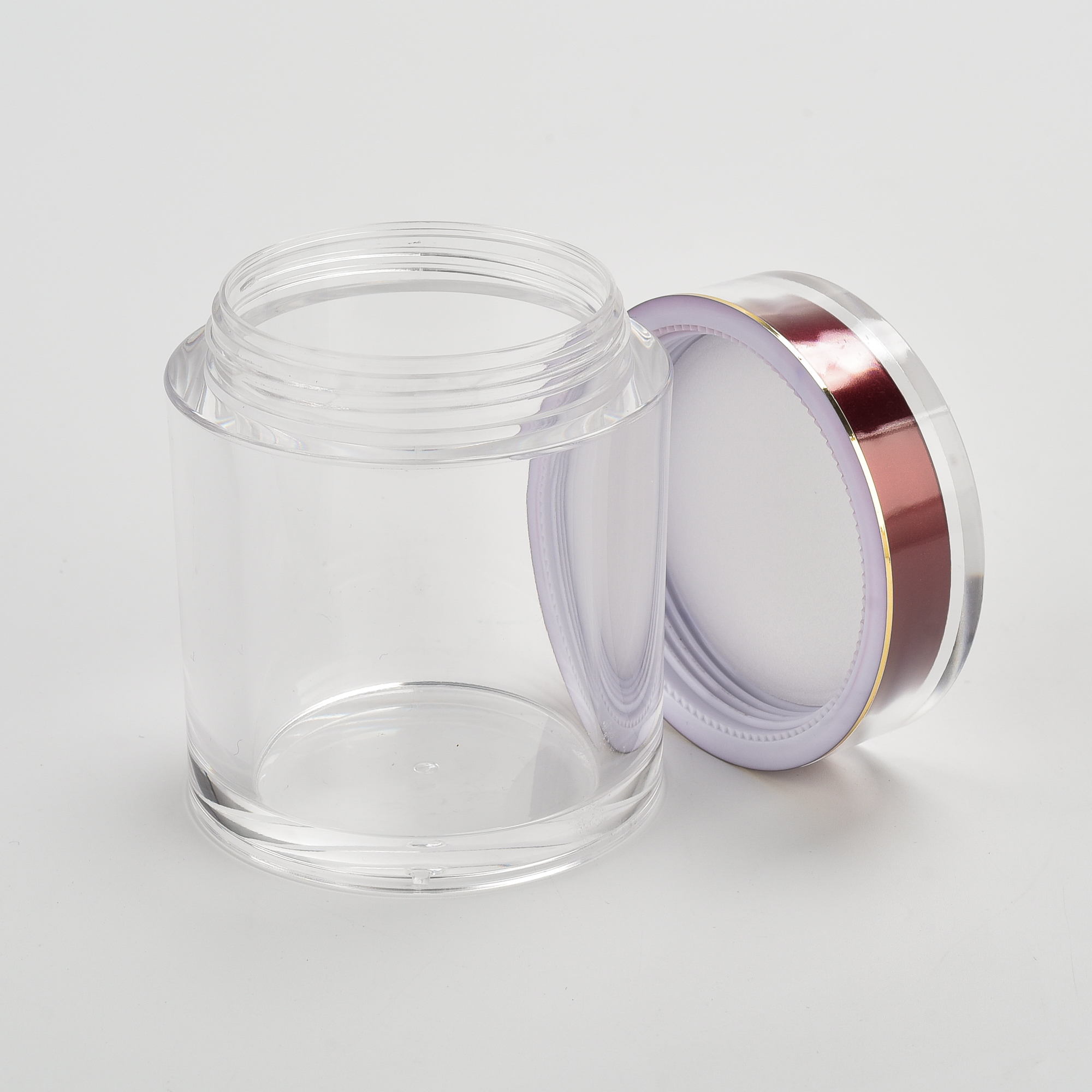Cosmetic Jar Clear 100g Glass Cream Jar Cosmetic Jar Clear 100g Glass Cream Jar