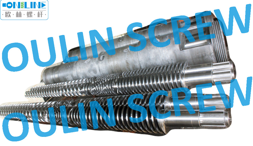 Supply 80/156 Twin Conical Screw and Barrel in Large Quantity