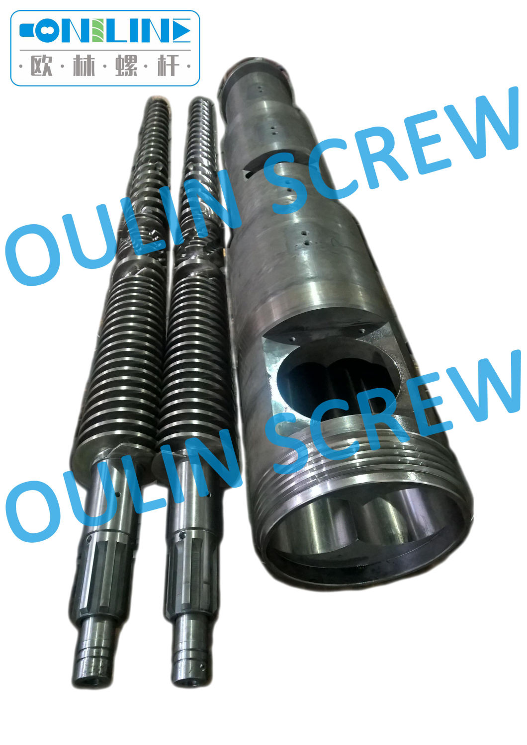 Jurry 65/132 Twin Conical Screw und Lauf für PVC-Rohr+50%-100%CACO3