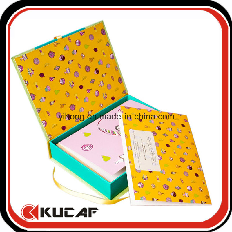 Custom Printing Different Kinds Greeting Cards with Box Packing