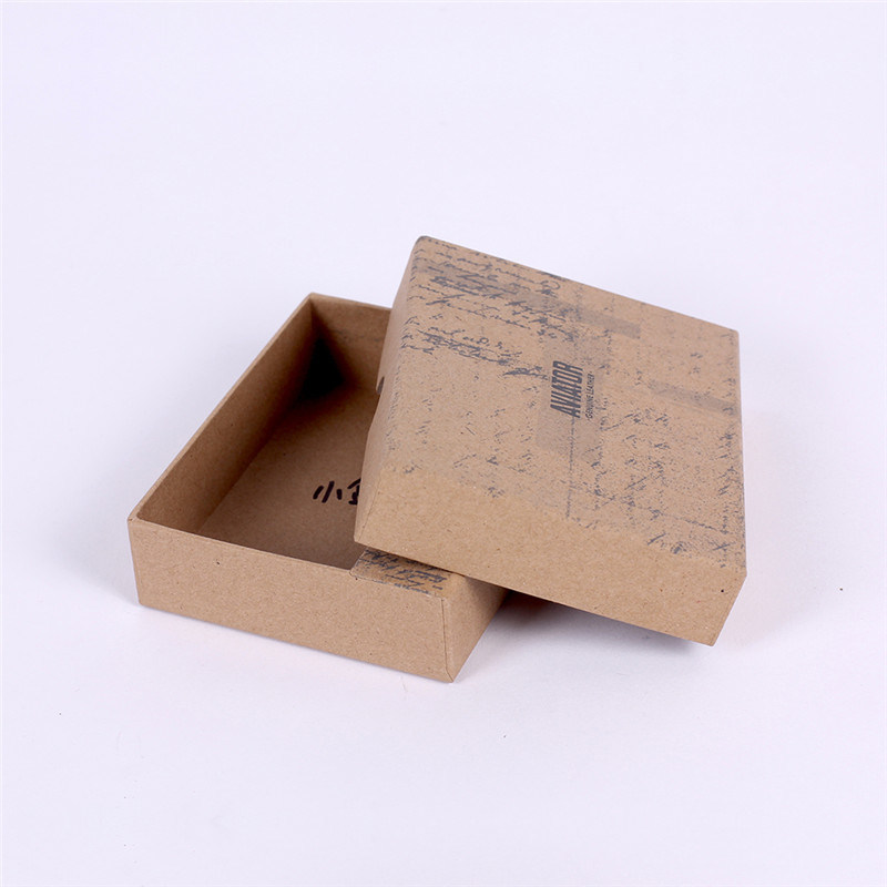 Customized Paper Gift Box Empty Storage Box Kraft Paper Gift Box