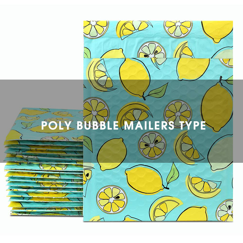 Metallic Bubble Zipper Mailers Padded