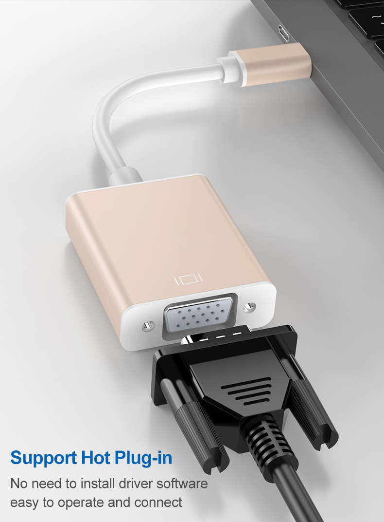 USB C Hub to VGA