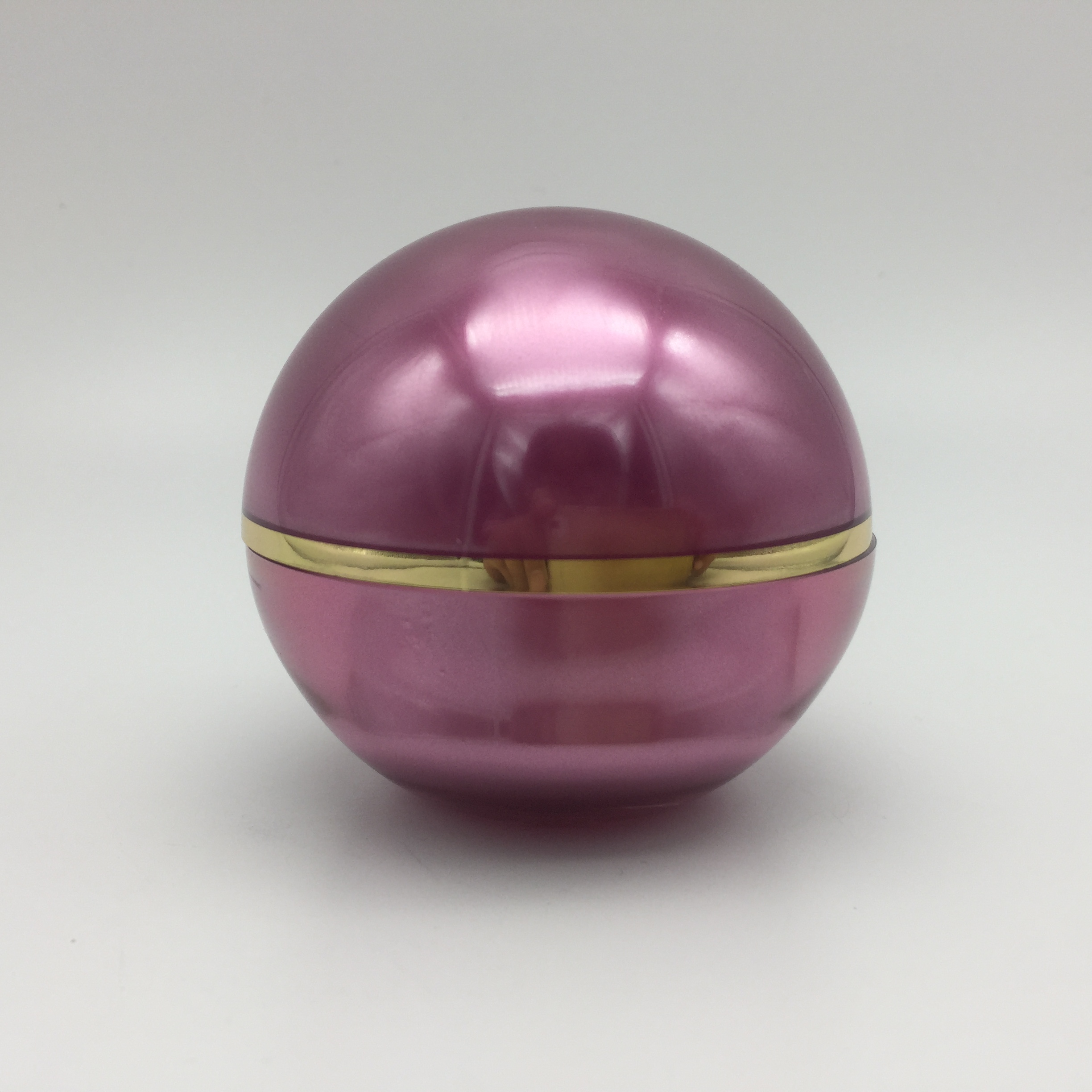 15g 30g 50g 100g Empty Personal Care Red Round Ball Shape Plastic Acrylic Cream Jar