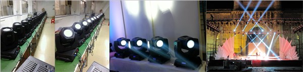 Colorful Stage Decoration 5r Beam Moving Head Light