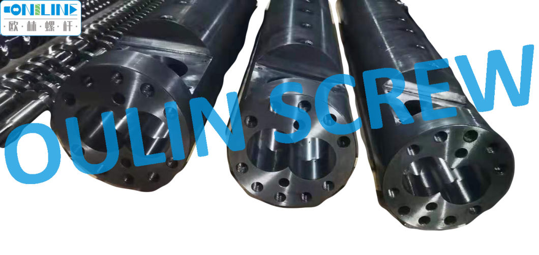 Tpm 1300mm 65-22 Twin Parallel Screw and Barrel for PVC Extruder