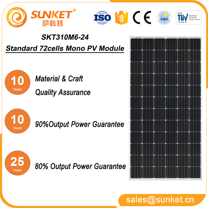 Mono 350W 360W Solar Panel