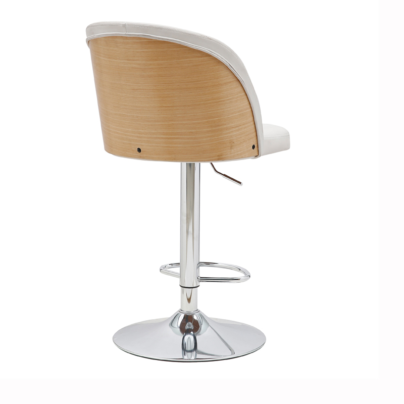 white bar stool