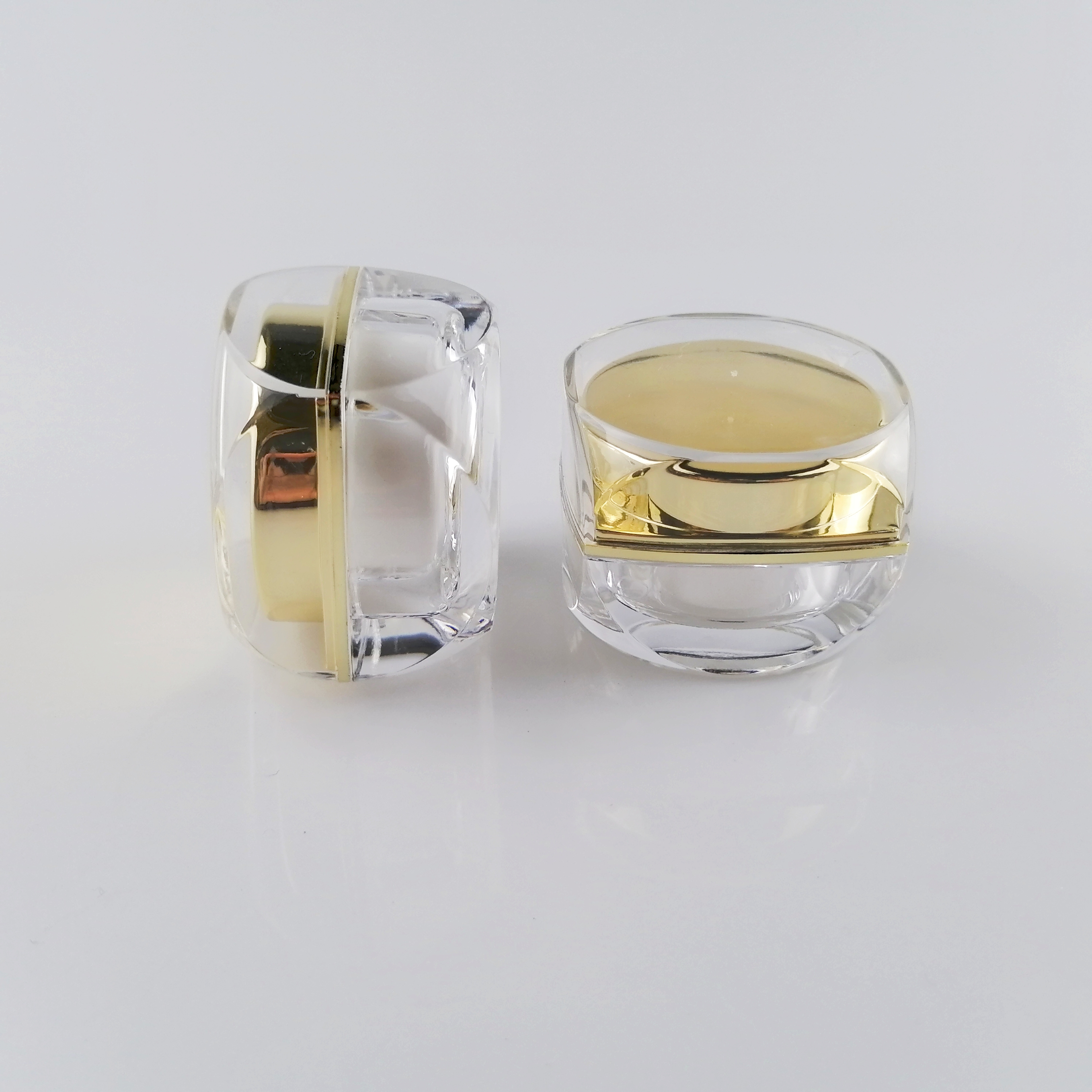 Cream Container Plastic Clear Skin Care Acrylic Jar Cream Container Plastic Clear Skin Care Acrylic Jar