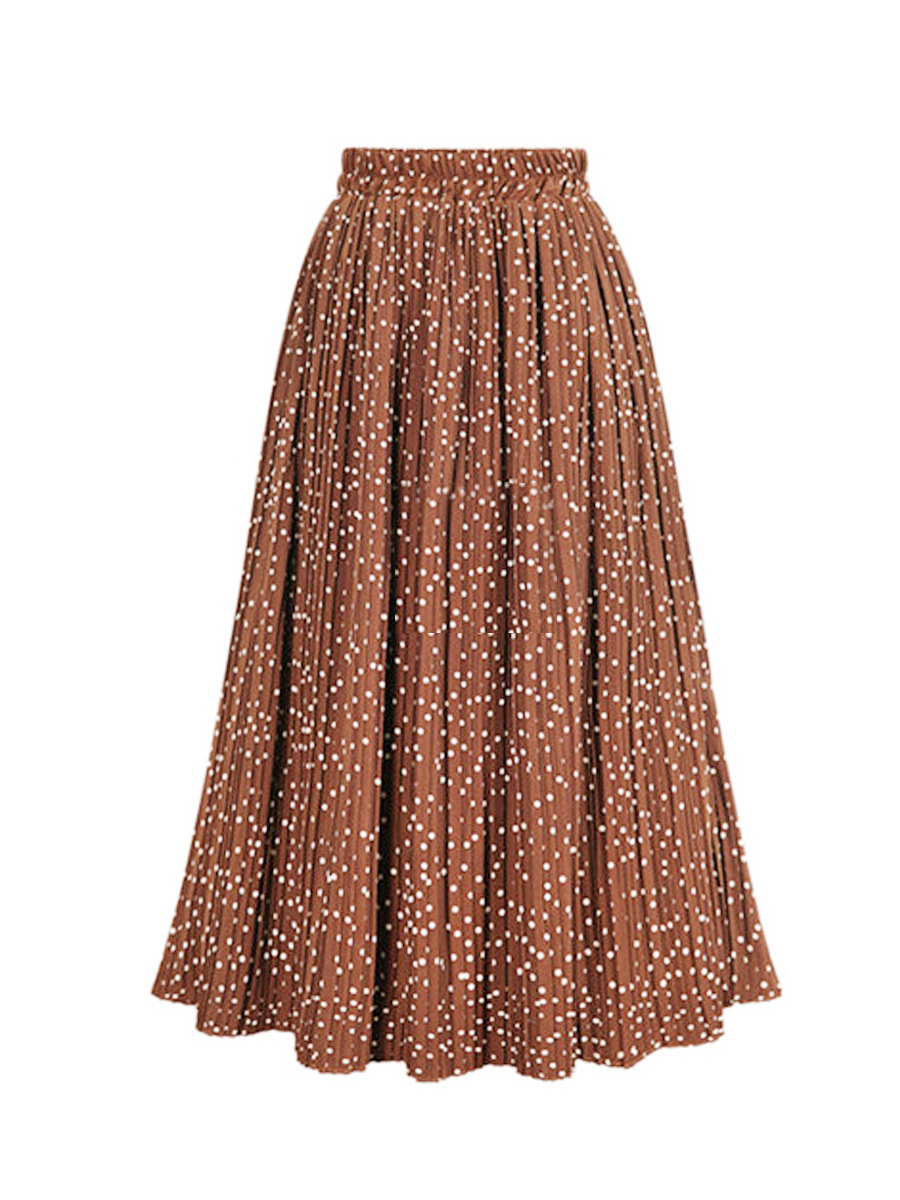 Polka Dot Skirt Women's