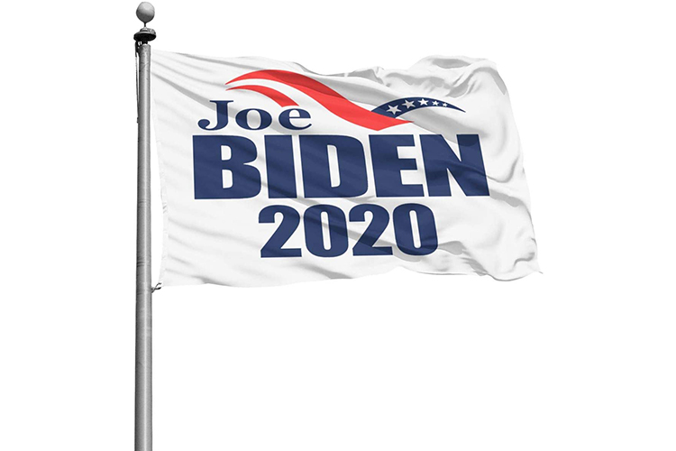 Promotion USA Biden Bnner Against Trump Election Flags