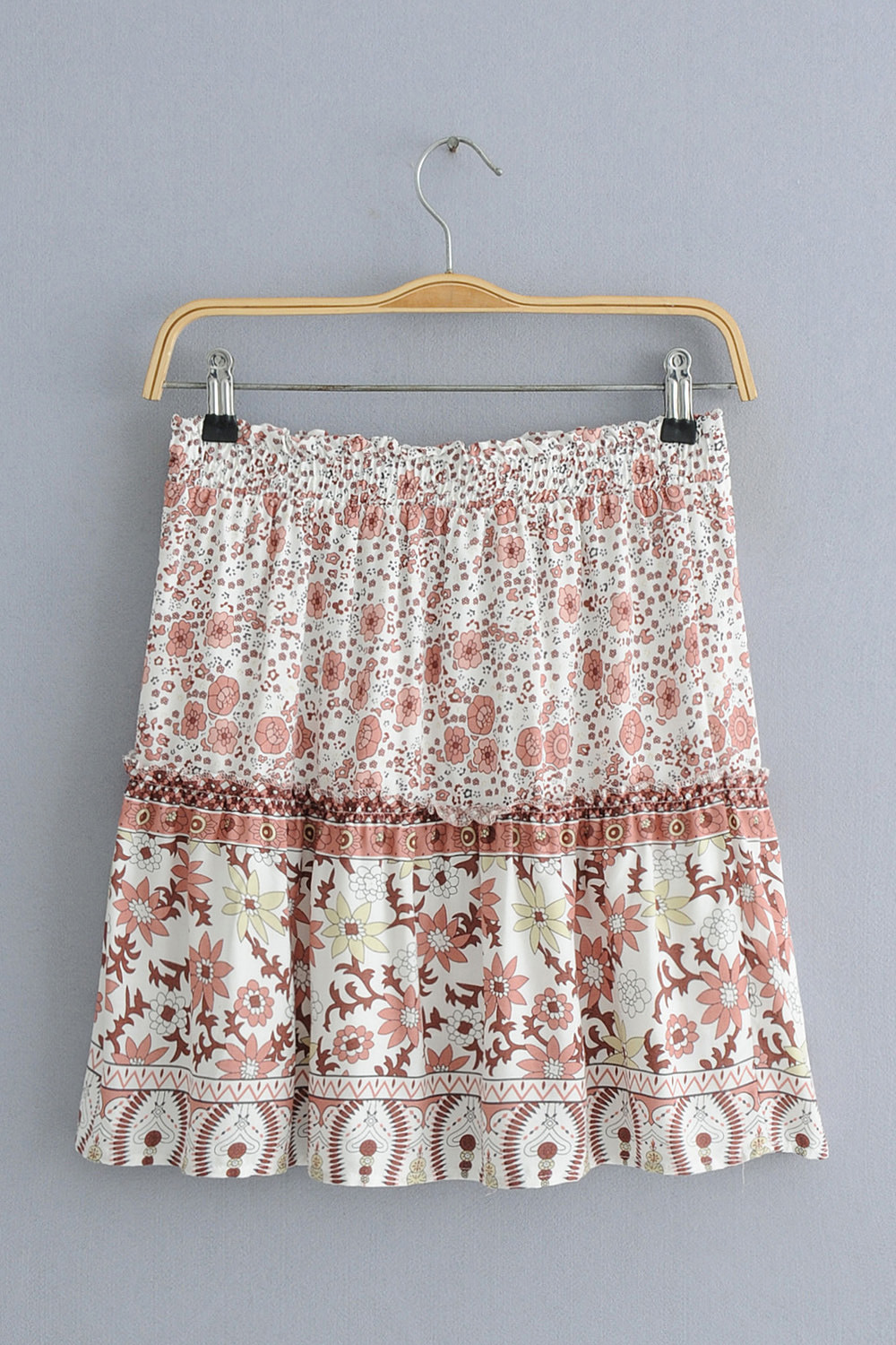 Digital Printing Floral Skirt