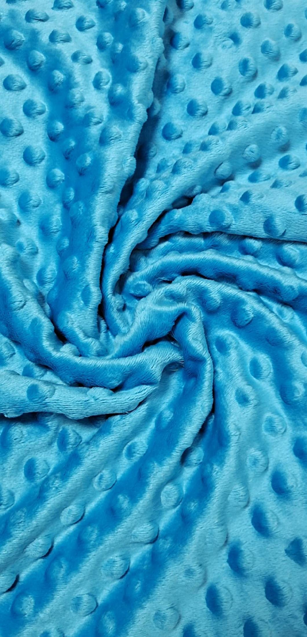 100%Polyester Angel Fleece with Embossed