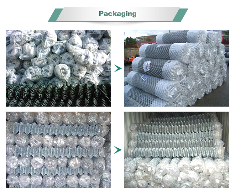 chain link fence packing