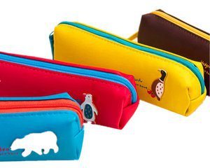 Promotional Pen Case Pencil Case PU Leather Neoprene