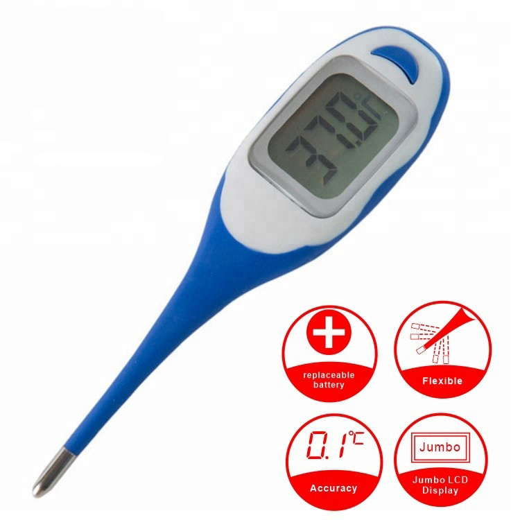 Custom Big Screen Glass Oral Clinical Thermometer, High Quality Custom