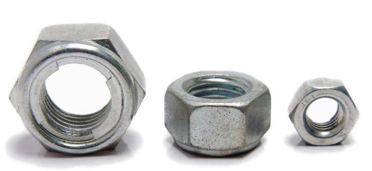 Prevailing torque type hex nylon nut