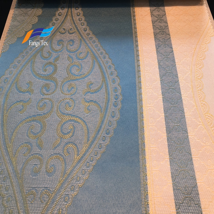 280cm Width Polyester Blackout Jacquard Curtain Fabric 4