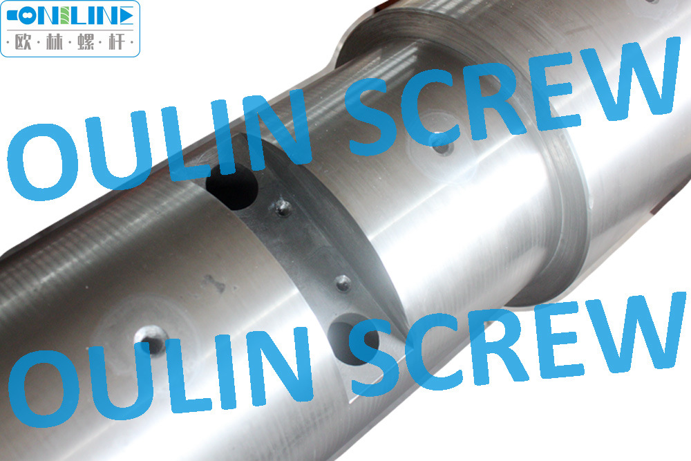 55/120 Twin Conical Screw Barrel for Jwell PVC Extrusion