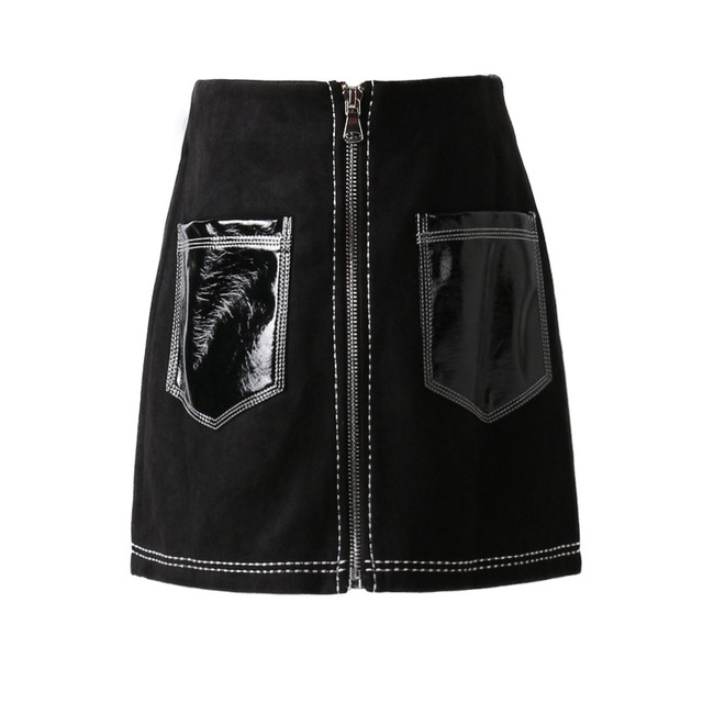 High Waist Autumn and Winter Skirt