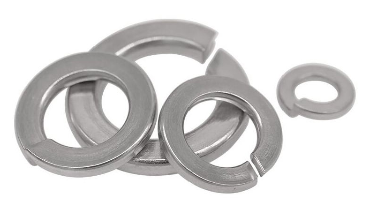 Stainless steel spring lock washers