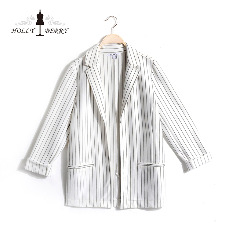 Ladies Black White Suits