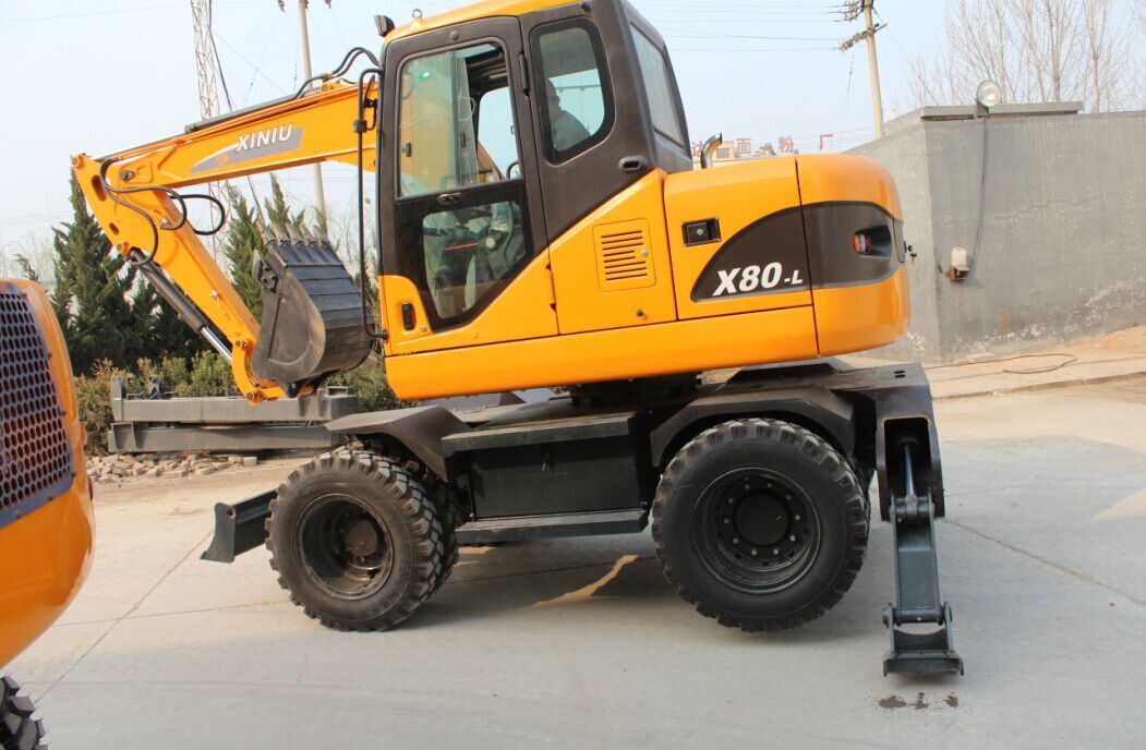 Excavator X80-L, Middle Wheel Excavator