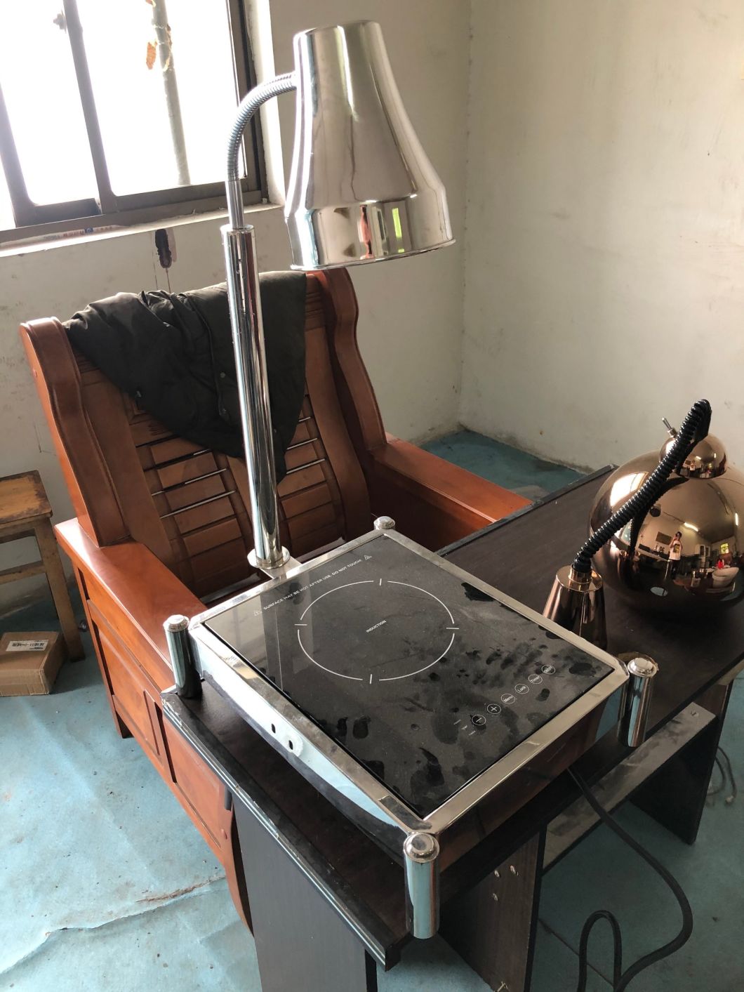 Induction Frame with Heat Lamp OEM