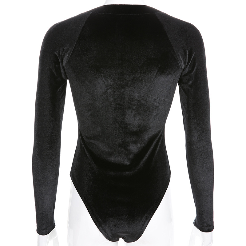 Winter Long Sleeve Bodysuit Sexy