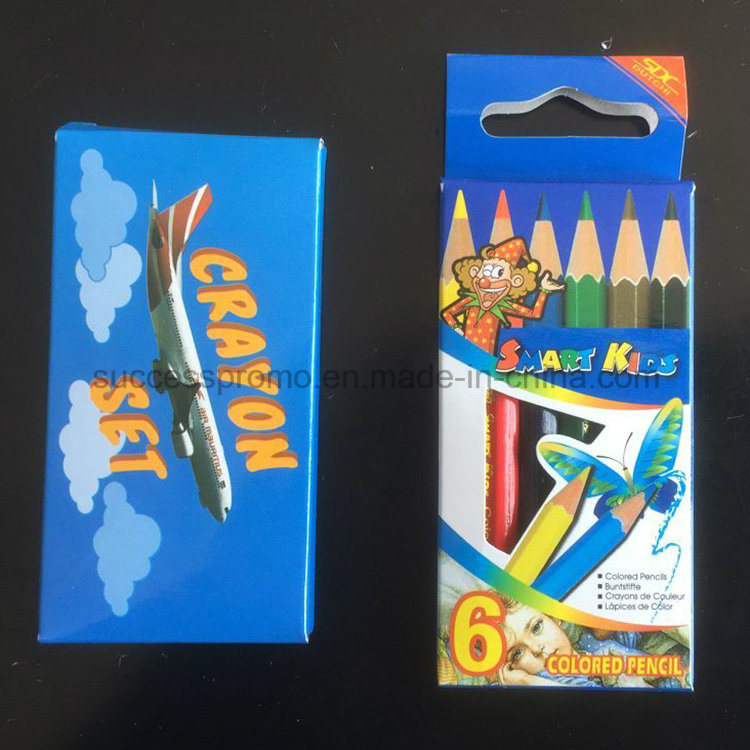 Promotional Kids Color Pencil Set in Colored Box