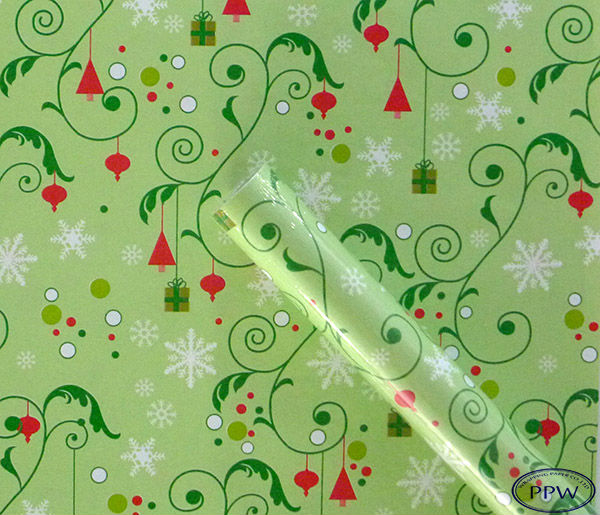 Elegant Western Gift Wrapping Paper, Jumbo Roll Christmas Gift