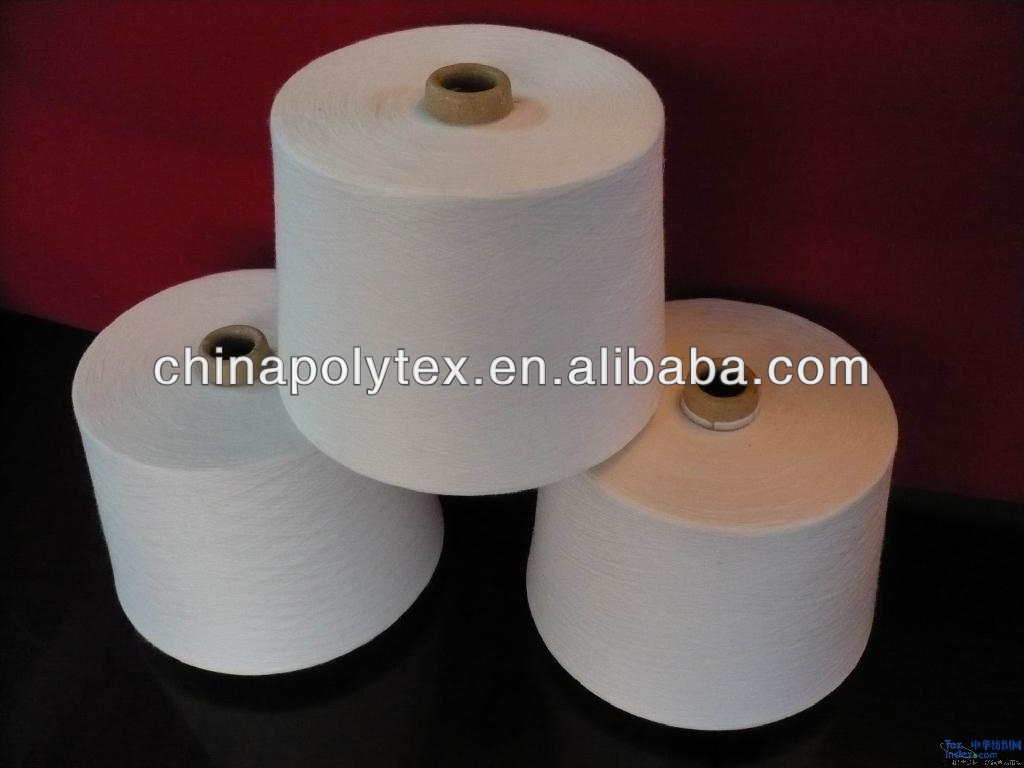 100% Polyester Spun Yarn 30/1 Virgin with High Tenacity - China