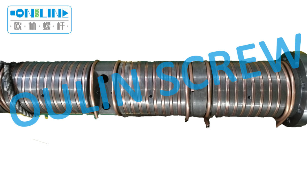 Supply Theysohn Double Parallel Screw and Barrel for Pipe, Profiles, Sheet, Pellets.