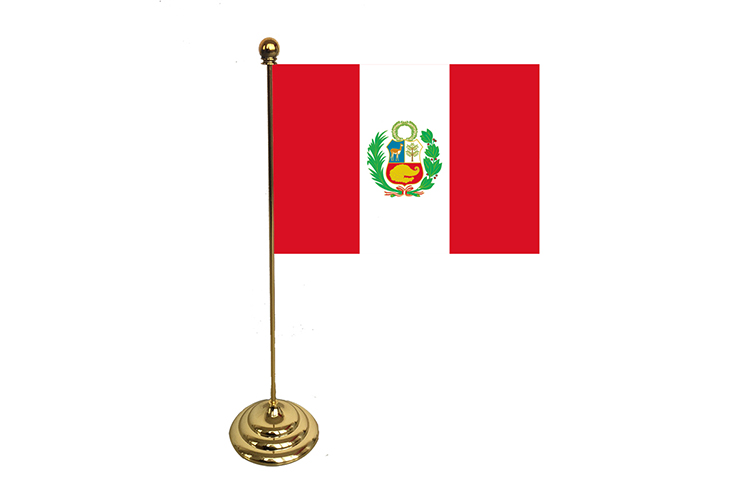 Peru Promotion Flying National Flag