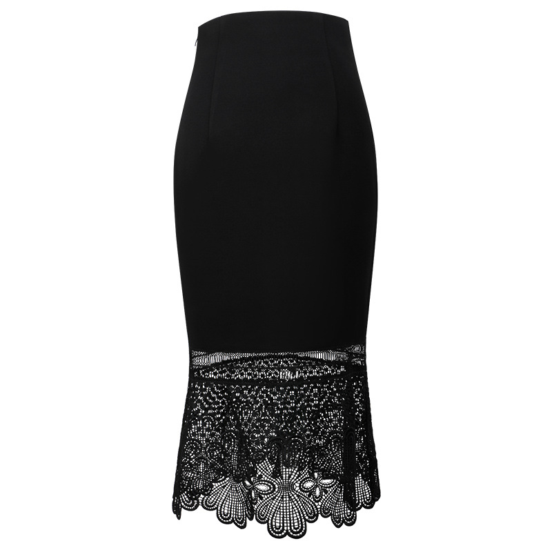 Mini Skirt Buttock-wrapped Pure Lace