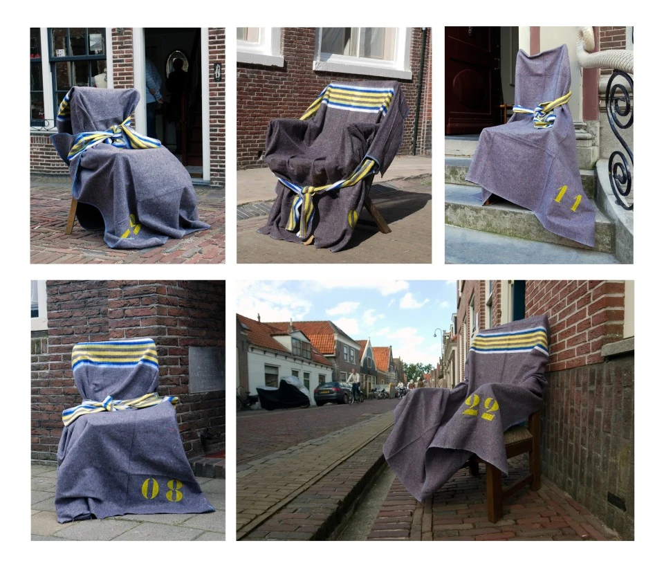 Moving Blanket 100% Recycling von Textilmaterial