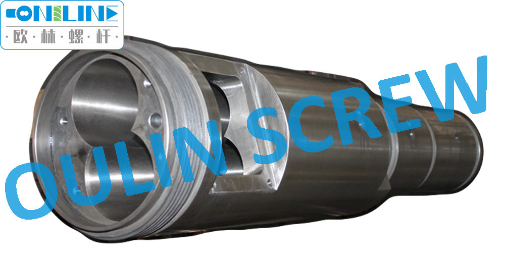 45/90 Twin Conical Screw and Barrel for PVC Extrusion