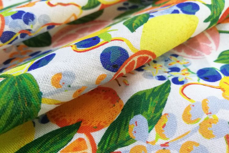 Digital Printing Linen Shirt Pillow Cotton Fabrics