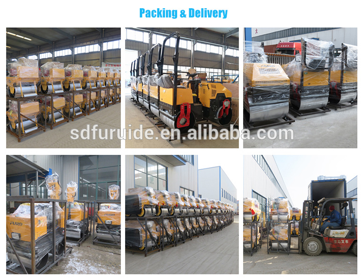 3 Ton Soil Compaction Rollers Small Vibrating Roller (fyl1200), High