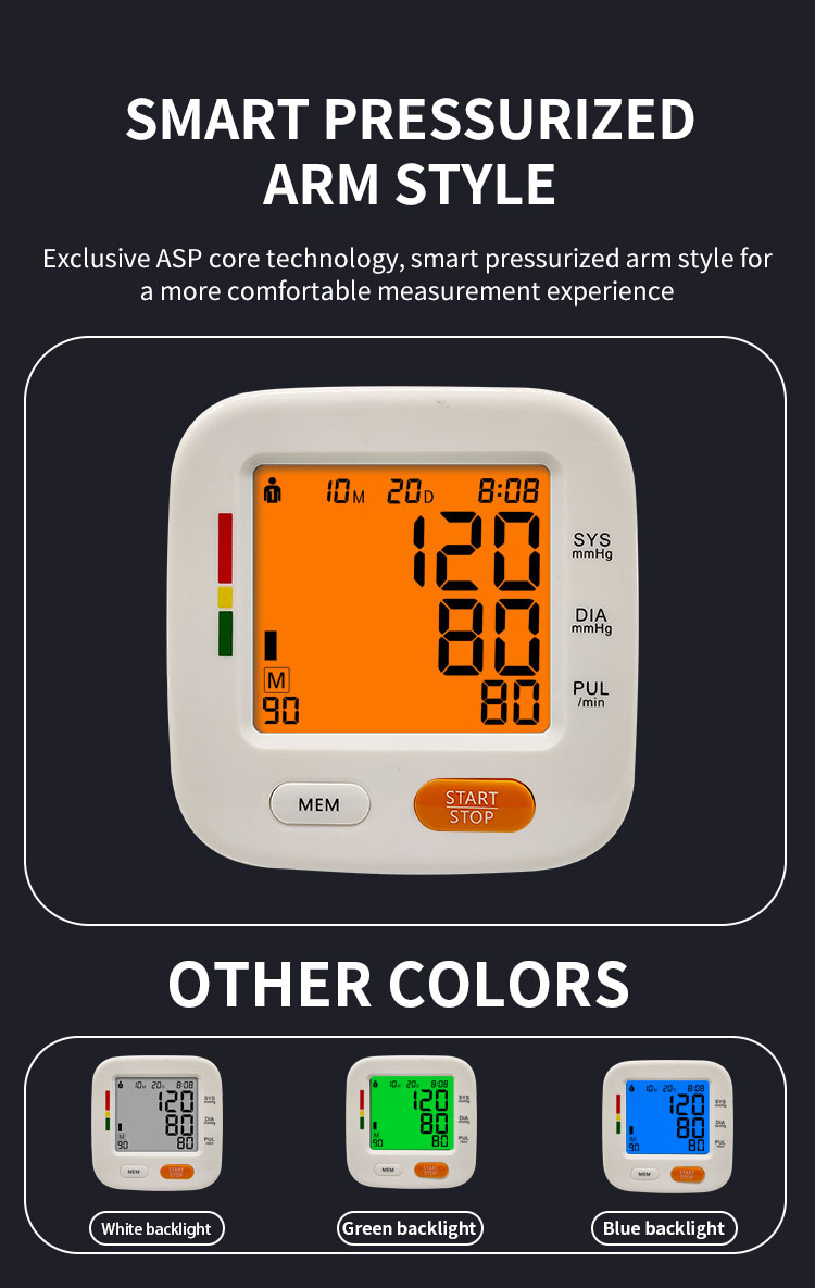 Full Automatic Blood Pressure Monitor