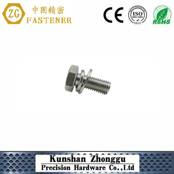 Stainless Steel Hex Bolt with Washer