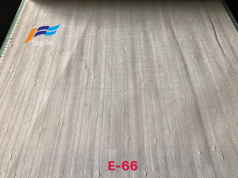 Plain White 100% Polyester Voile Wide Curtain Fabric 4
