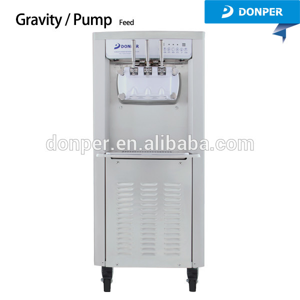 Donper D840a Pump Feed Soft Ice Cream Machine, High Quality Donper