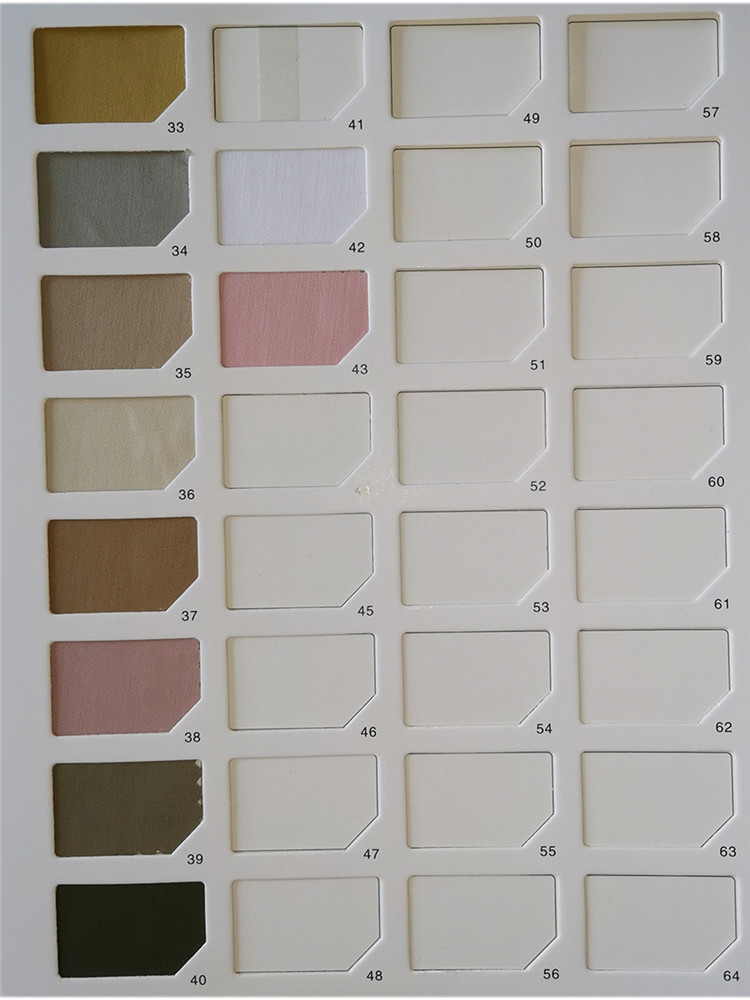 stocklot solid plain cotton polyester fabric 