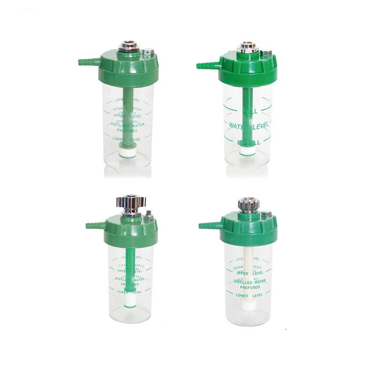 Medical Sharp Oxygen Regulator with Humidifier Bottle Oxygen Inhaler