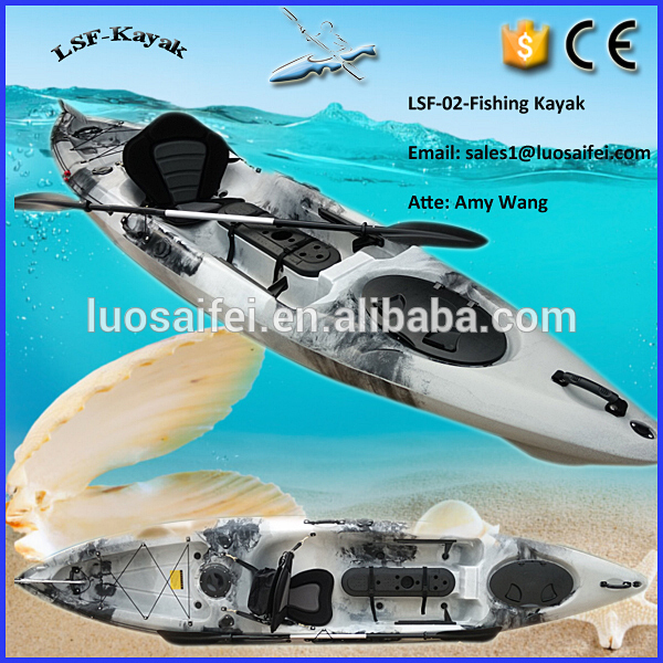 Roto-moulded Single Fishing Kayak For Sale, High Quality Roto-moulded  Single Fishing Kayak For Sale on